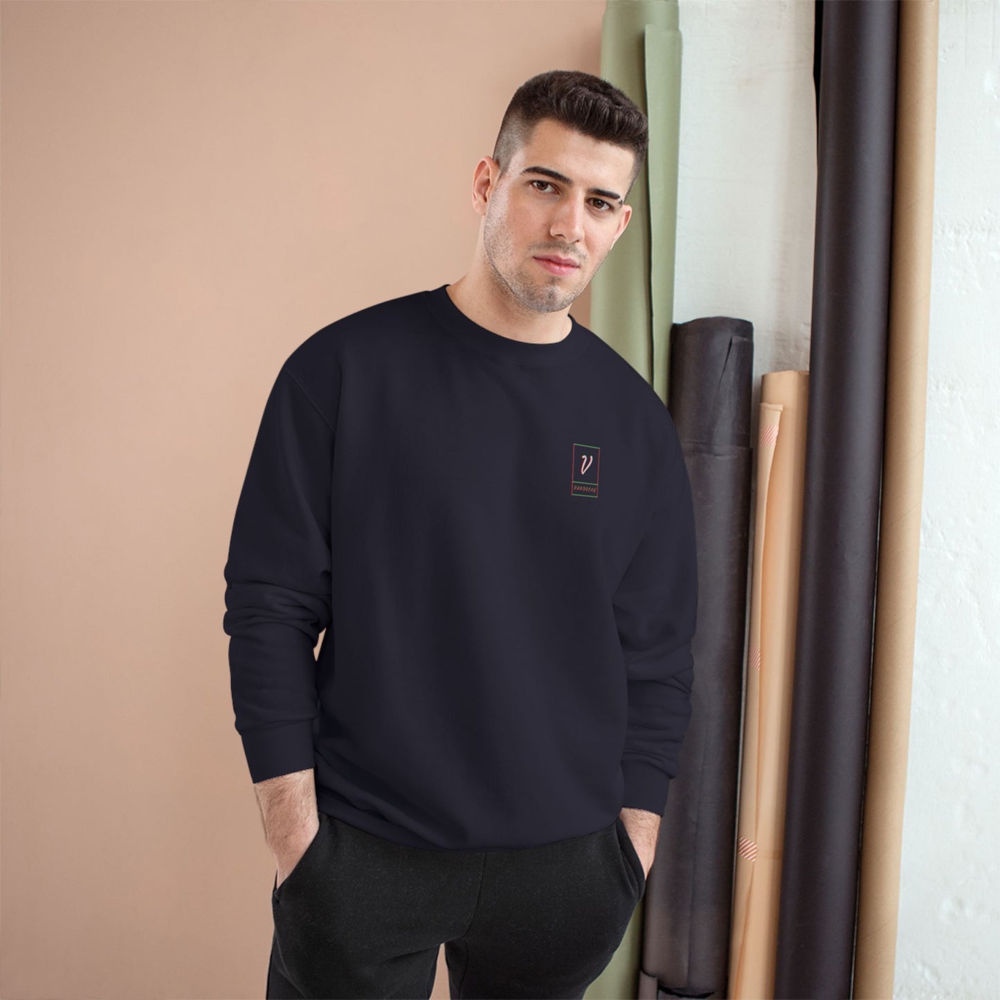 Abstract Champion Sweatshirt - "Decoded / Willowing Tree" editions
