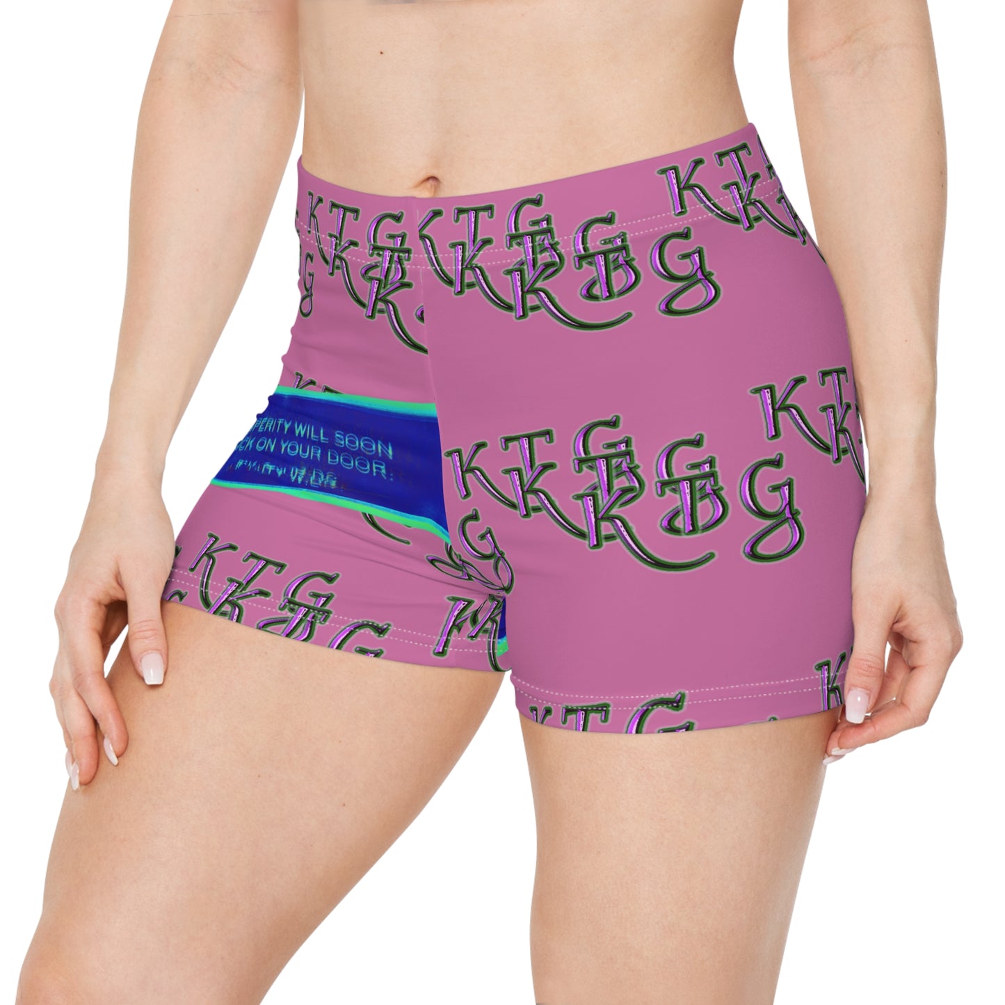 'PWSKOYD' Women Legging Shorts "Keep Them Guessing Edition"