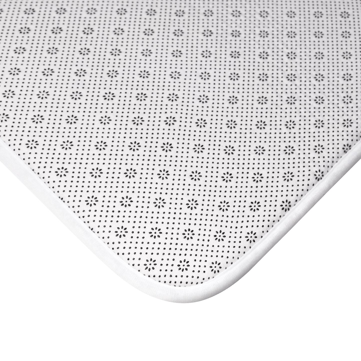 Bohemian Kaleidoscope Bath Mat