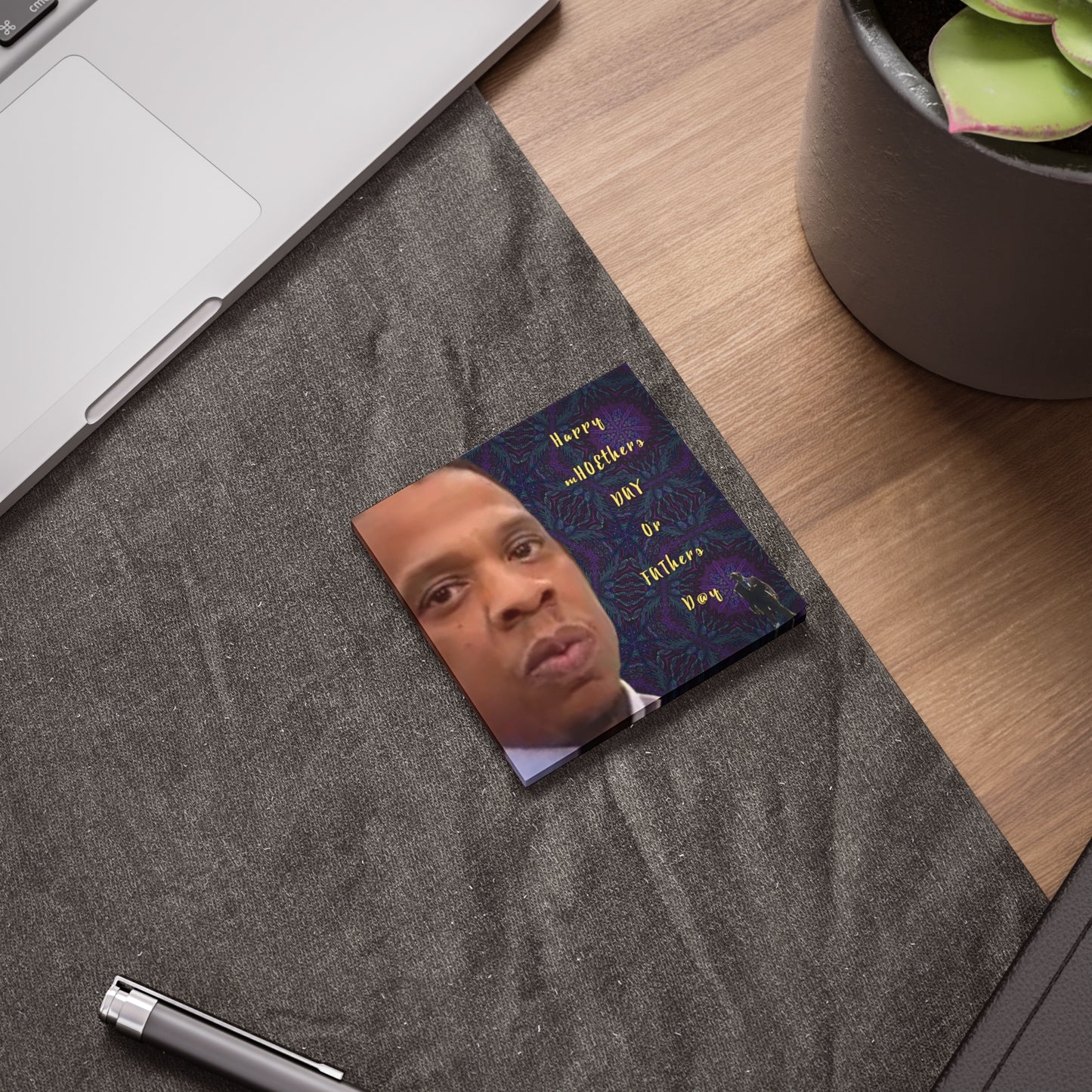 Humorous Post-it® Note Pads for Mother's Day and Father's Day
