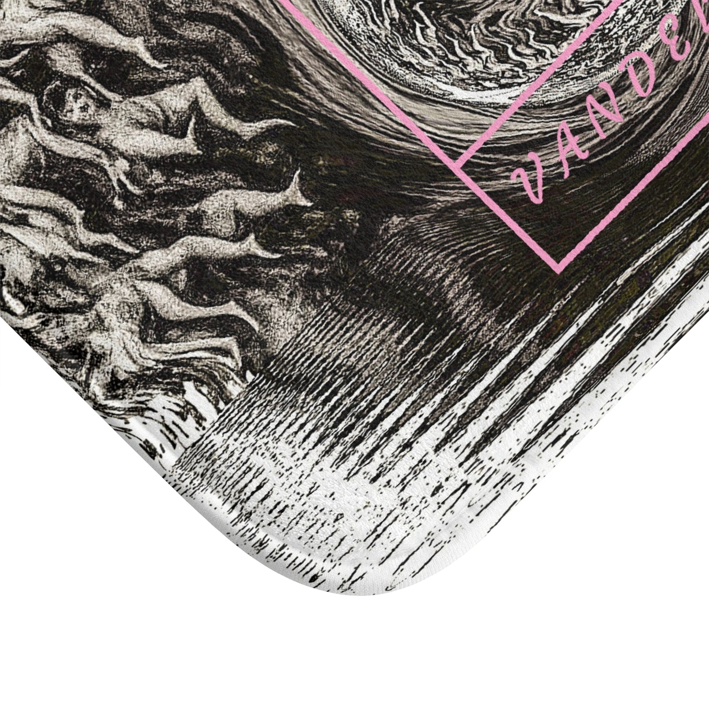 Dark Vortex Bath Mat