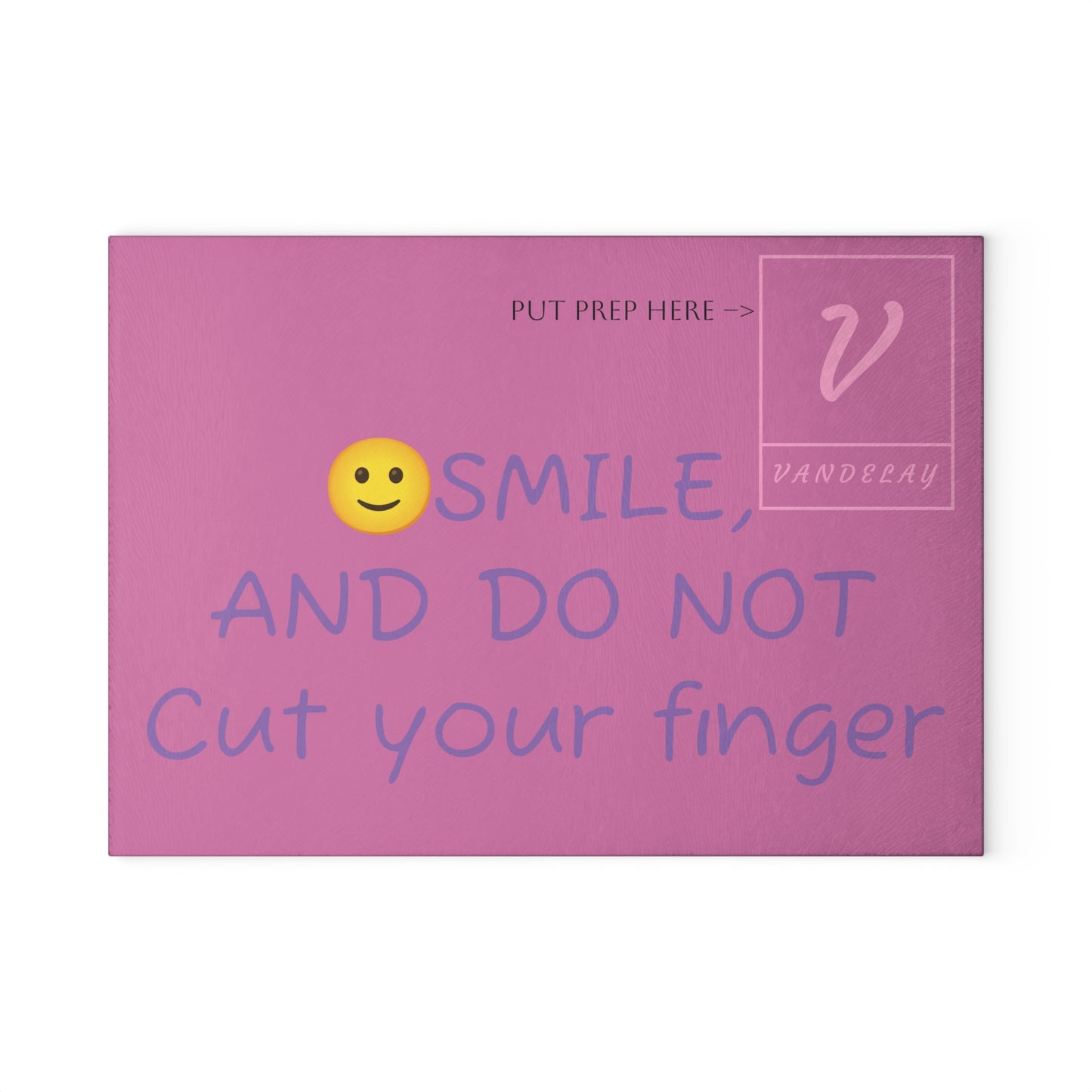 Playful Glass Cutting Board