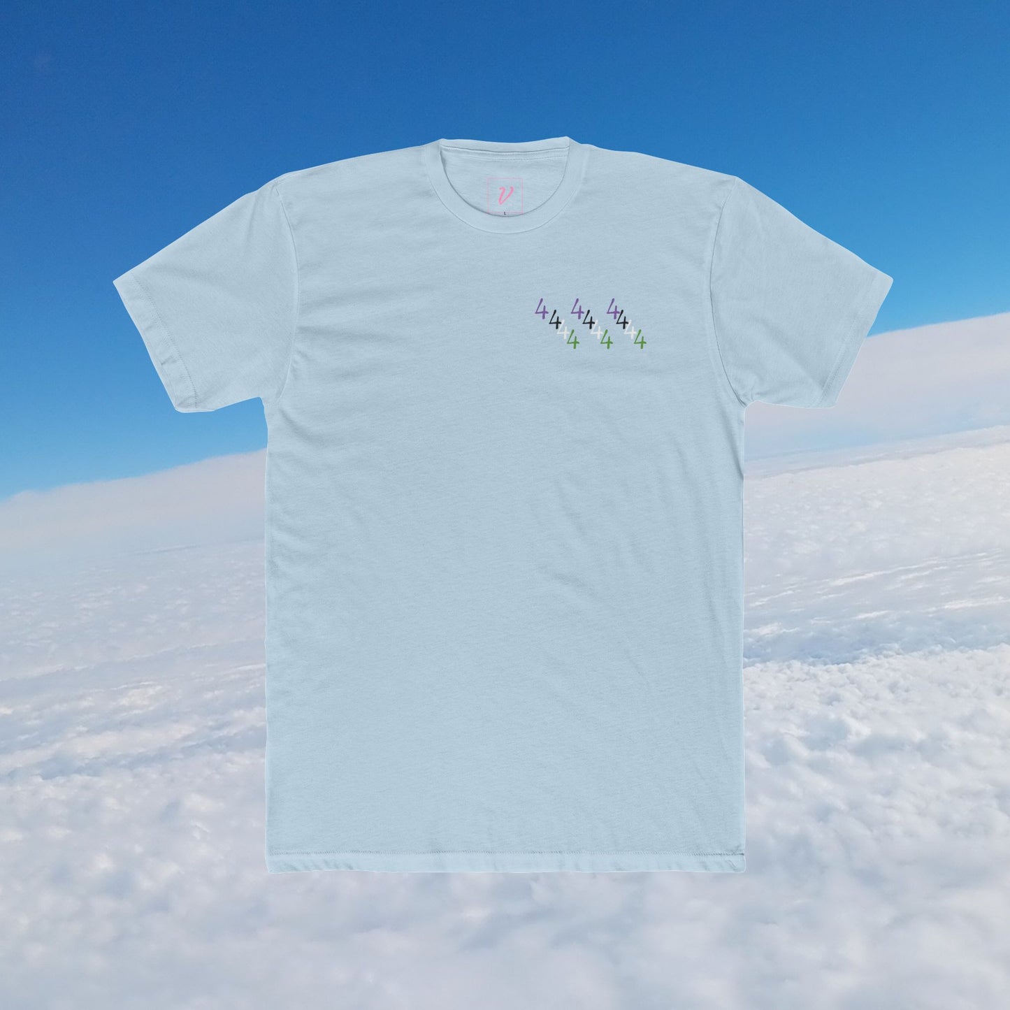 Cotton Tripple 4 Plain Crew Neck