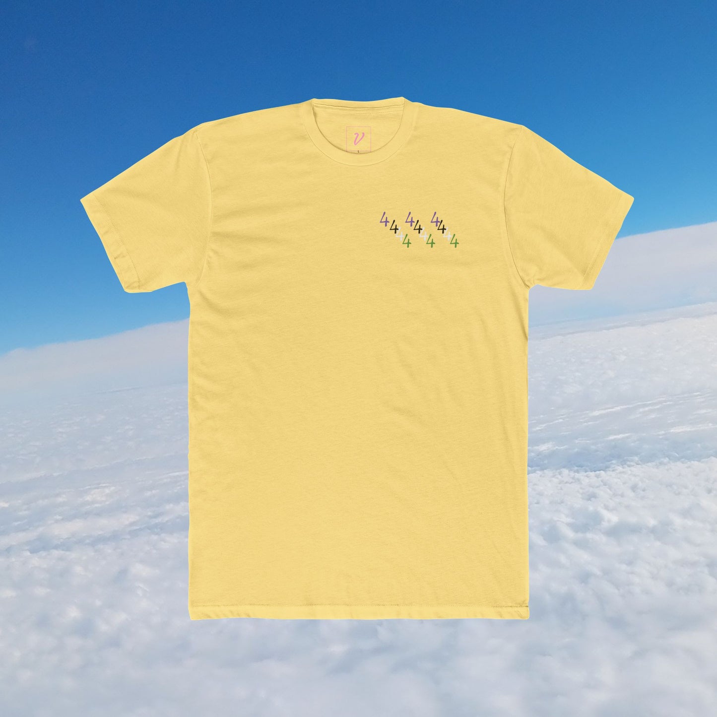 Cotton Tripple 4 Plain Crew Neck