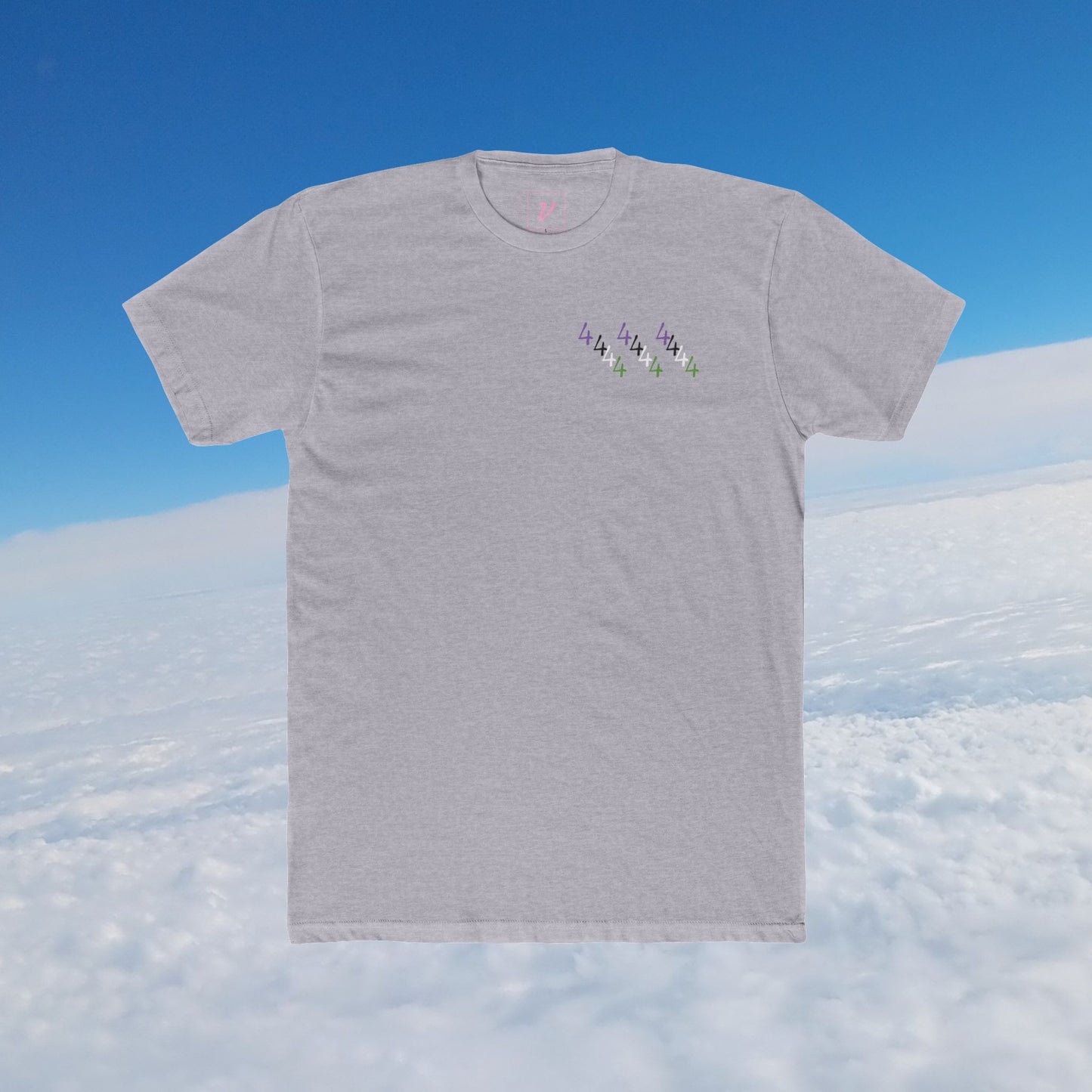 Cotton Tripple 4 Plain Crew Neck