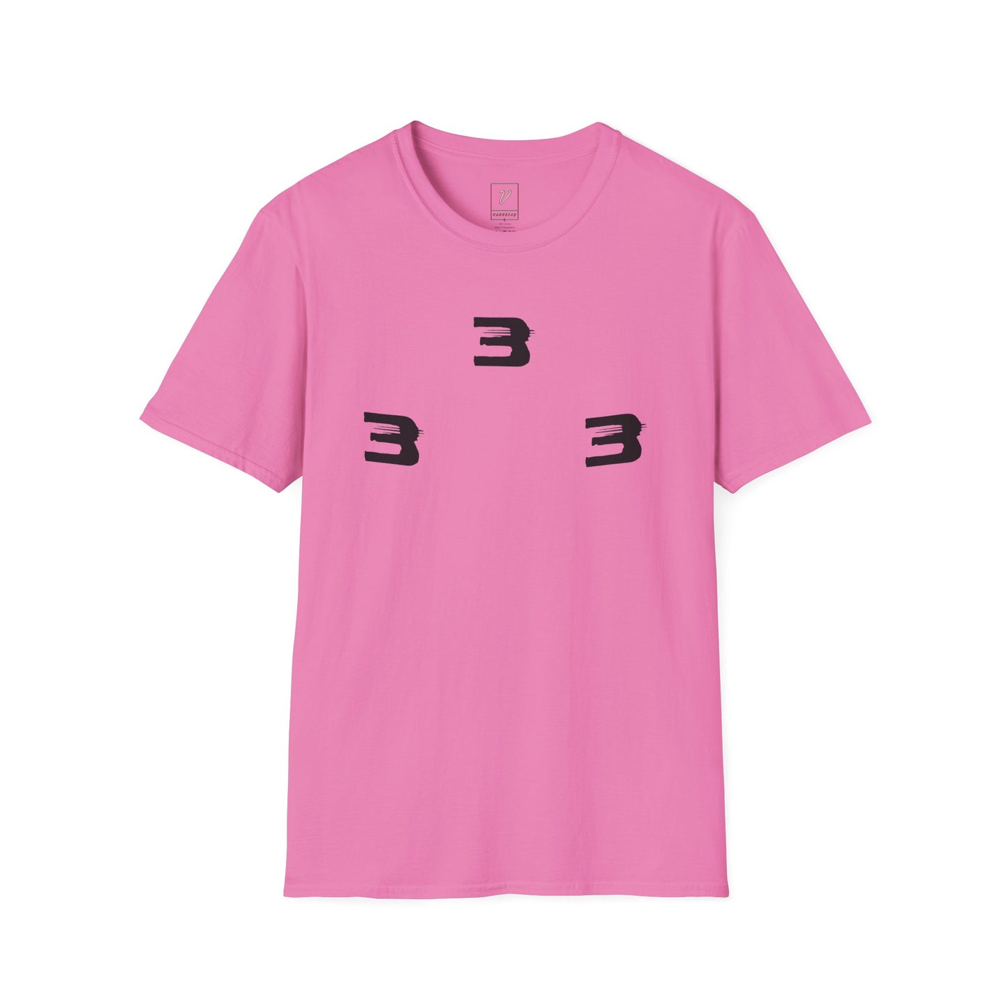 Minimalist "Triple 3" T-Shirt