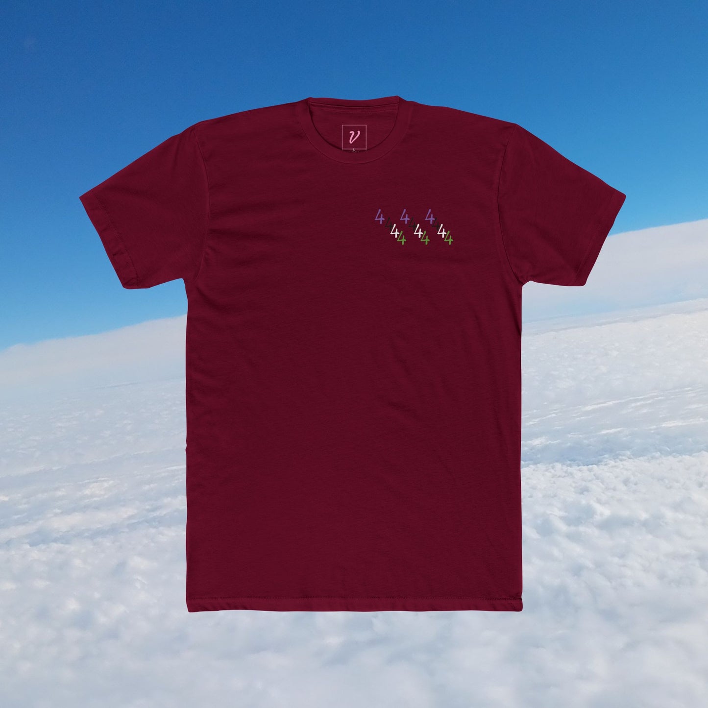 Cotton Tripple 4 Plain Crew Neck
