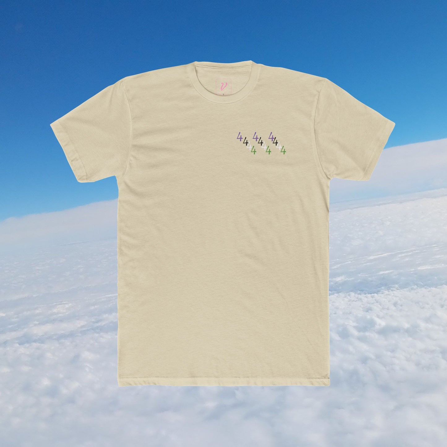 Cotton Tripple 4 Plain Crew Neck
